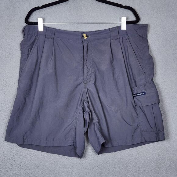 ExOfficio Shorts Mens Large Nylon Cargo Hiking Lightweight Zip Pocket Outdoor - Picture 1 of 10